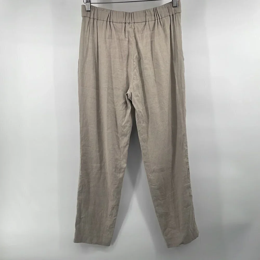 Aritzia Babaton Cohen Pant Linen trouser office event vacation sz 6